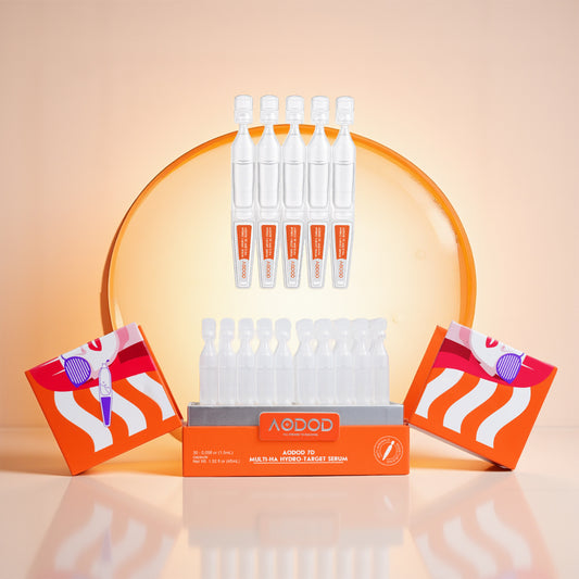 AODOD Multi-Weight Hyaluronic Acid Hydrating Serum (Single-Use Ampoule) All-Day Hydration Barrier Care