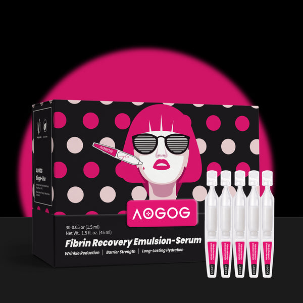 AOGOG Fibrin Protein Collagen-Sensitive skin,anti redness,anti-aging,design for Medical Aesthetics Procedures repair serum