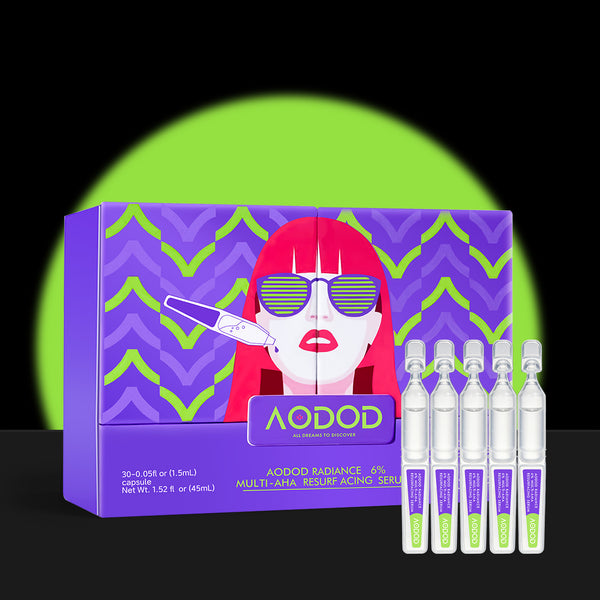 AODOD Multi-Acid Resurfacing Serum 4D Layered Exfoliation | Gentle Yet Powerful Renewal