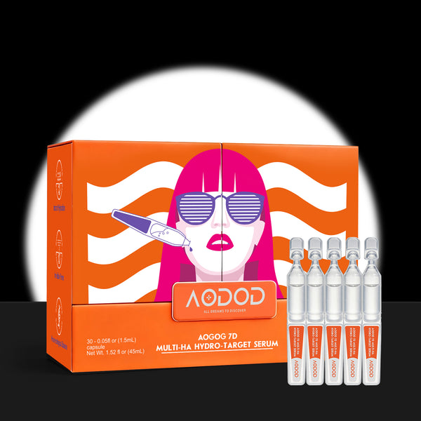 AODOD Multi-Weight Hyaluronic Acid Hydrating Serum (Single-Use Ampoule) All-Day Hydration Barrier Care