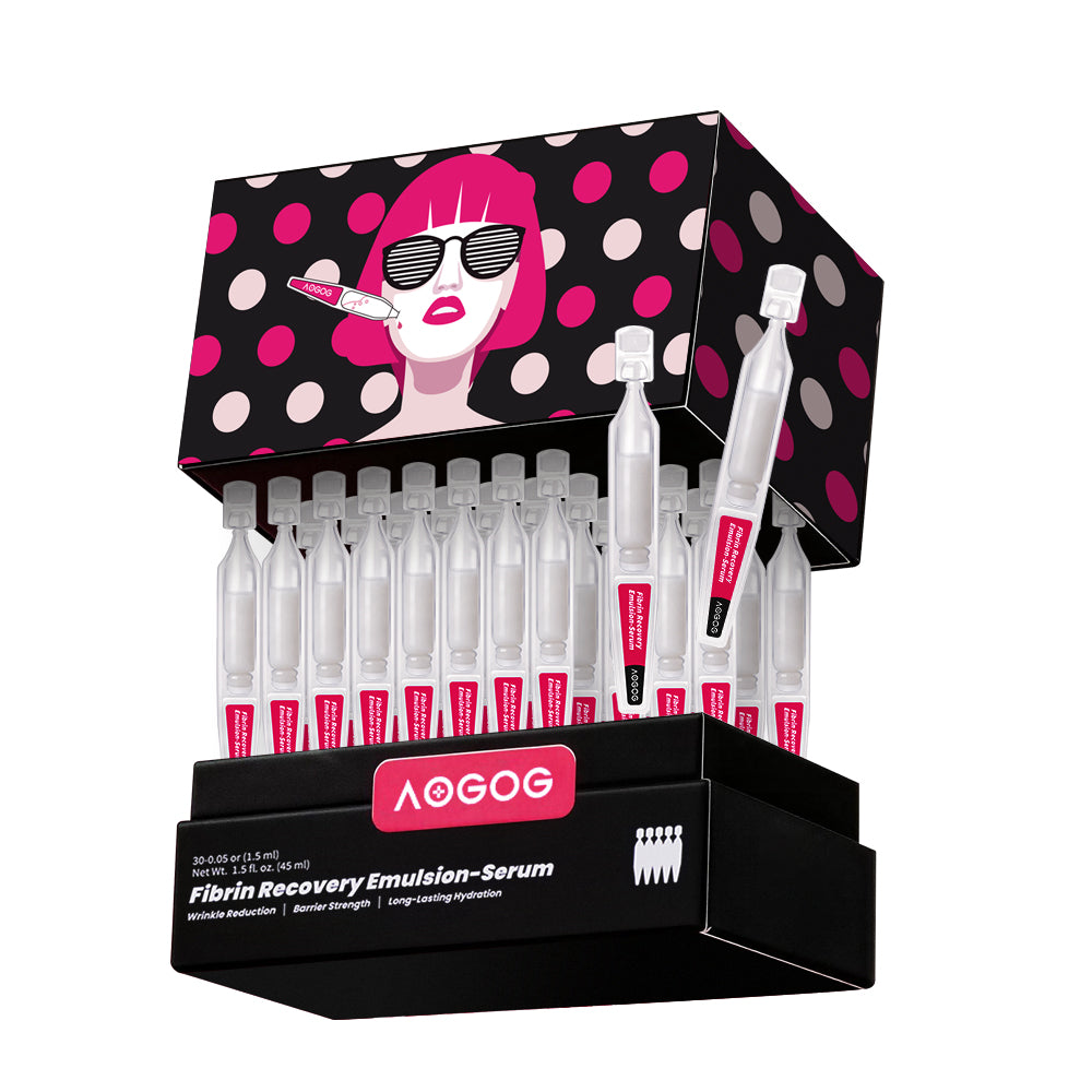 AOGOG Fibrin Protein Collagen-Sensitive skin,anti redness,anti-aging,design for Medical Aesthetics Procedures repair serum