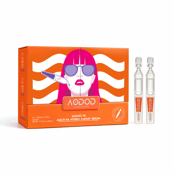 AODOD Multi-Weight Hyaluronic Acid Hydrating Serum (Single-Use Ampoule) All-Day Hydration Barrier Care