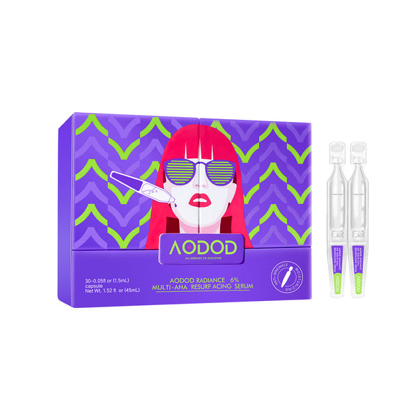 AODOD Multi-Acid Resurfacing Serum 4D Layered Exfoliation | Gentle Yet Powerful Renewal